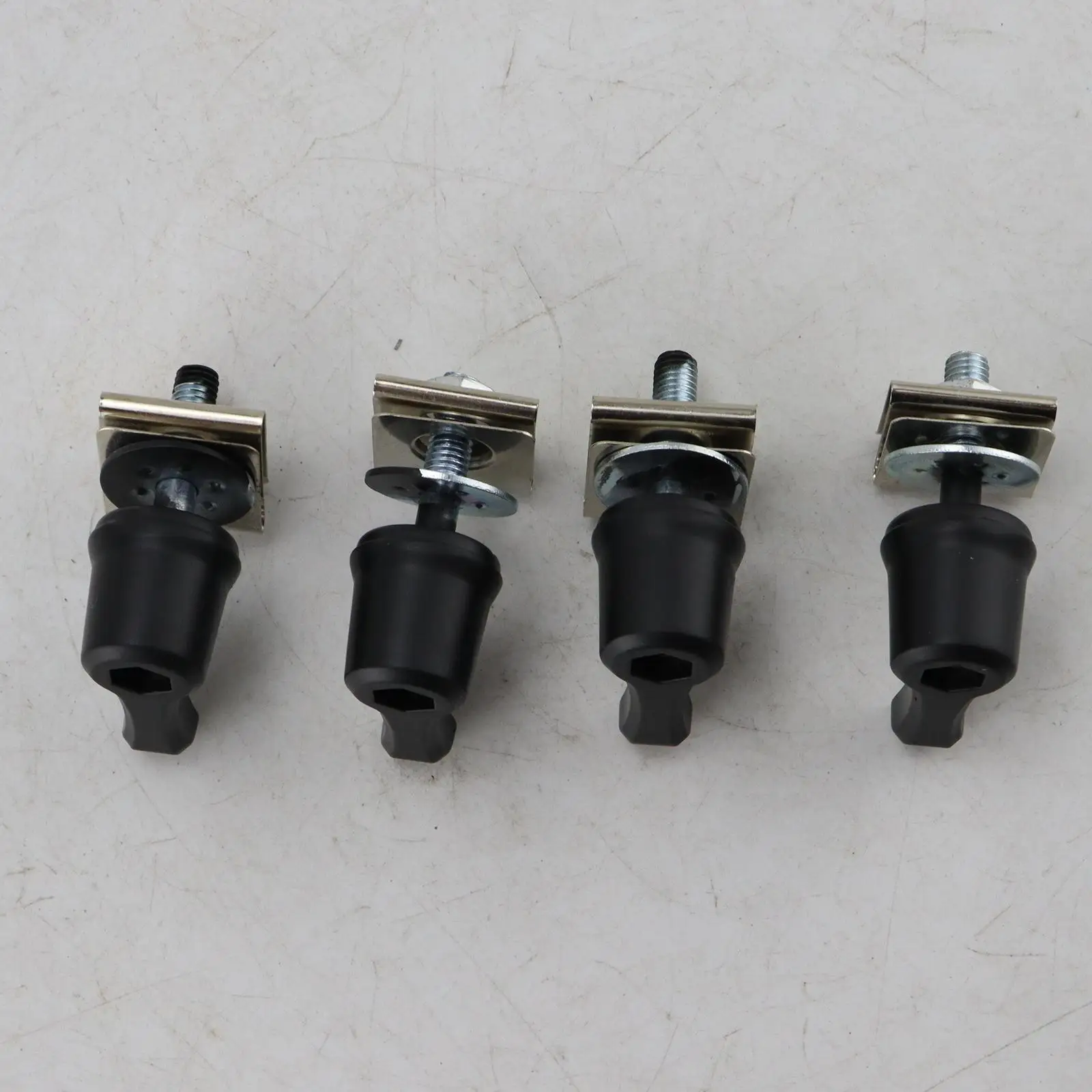 4Pcs 90201540 Saddlebag Mounting Hardware Repair Parts Bolt Nut Fastener for Touring Motorbike Accessories Motorbikes Supplies