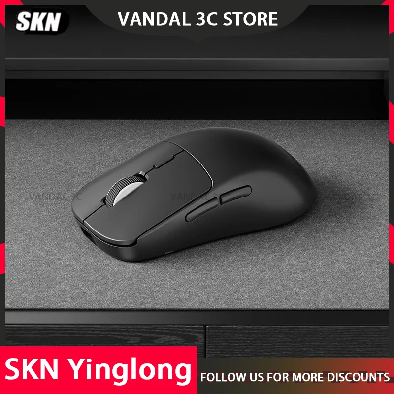 

Skn Yinglong Gaming Mouse Three Mode Ultra-Link Mouse Paw3950 8k Polling Rate E-Sports Mouse Custom Lightweight Pc Accessories