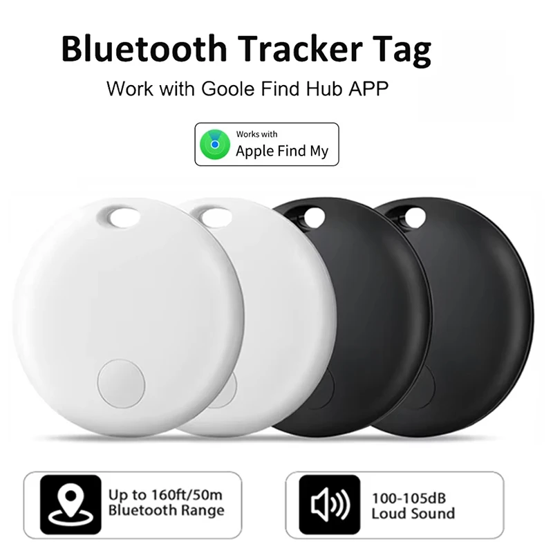 

Smart Tag GPS Tracker Work For Apple Android Find My Google Bluetooth Locator Anti-lose Tracking Location Finder For Luggage Pet