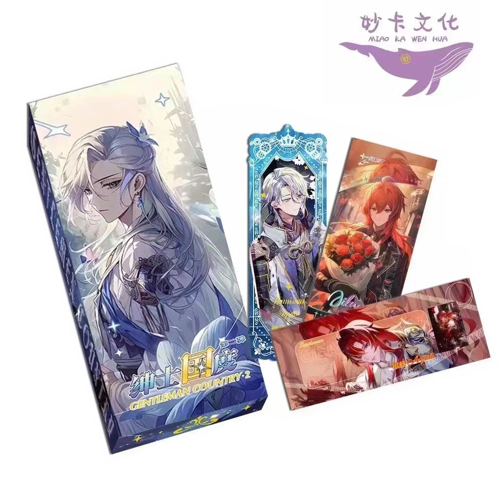 Gentlemen Country Anime Male God Collection Card Interchangeable Alien Double Window Film Long Card Kids Toy And Hobbies Gifts