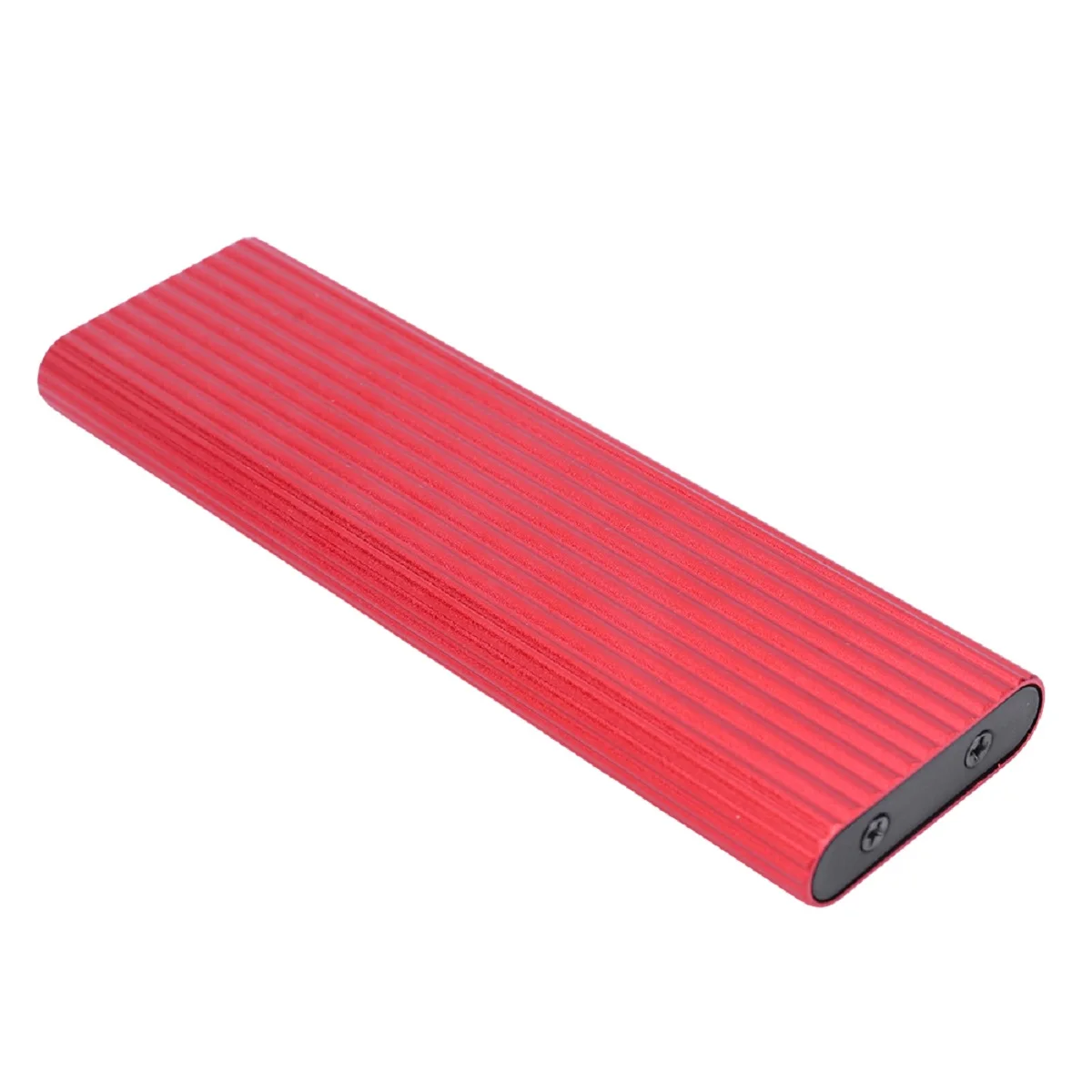 Aluminium Aloi M.2 HDD casing tertutup kotak Hard Drive B-KEY kotak Hard Drive eksternal USB C Antarmuka mendukung protokol SATA