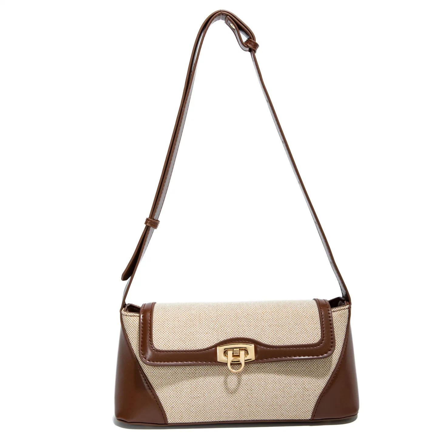 2025 المرأة حقيبة مربعة صغيرة خمر تحت الإبط محفظة كروسبودي جلد طبيعي حقيبة كتف متعددة الاتجاهات للعمل والمواعدة غير الرسمية #5