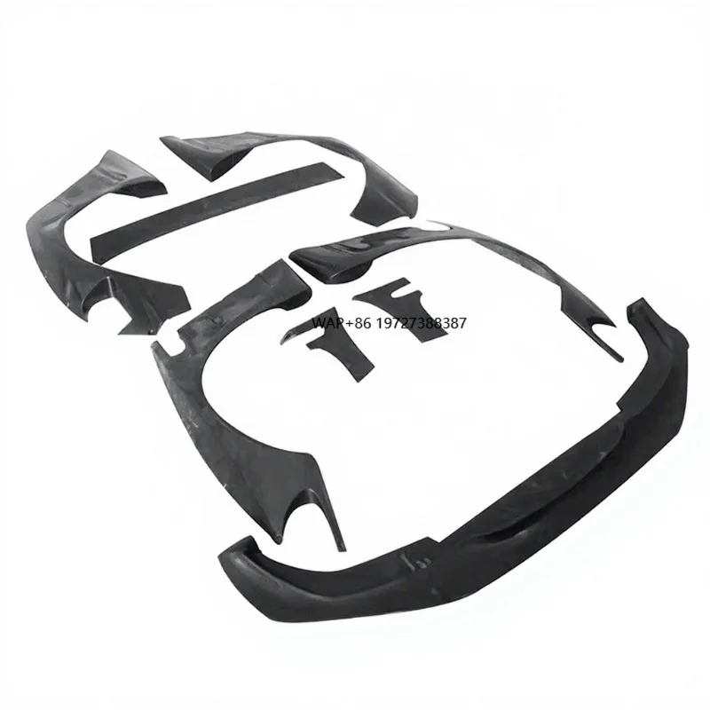 

Car Wide Body Kit for E46 Coupe Sedan Fiber Glass Front Lip Rear Fender Trunk Spoiler FRP