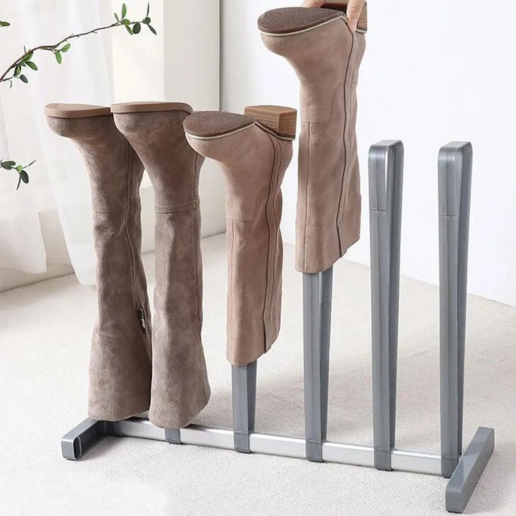 

Boot Storage Rack Home Stable Footwear Organizer Vertical Shoe Stand Multi-slot Boots Racks Long Shoes Holder Organization Tool