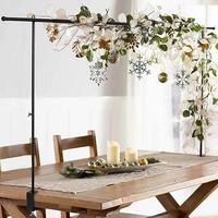 Over The Table Rod Stand Adjustable Length Suitable For Multi Table Size Metal Balloon Flower Arch Stand Decoration