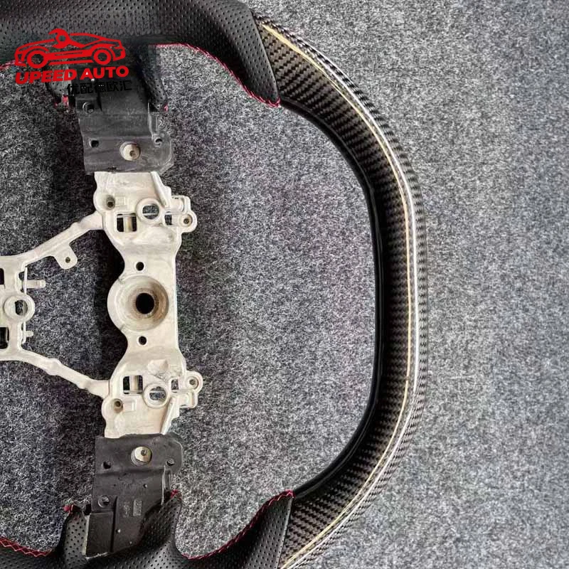 Suitable for Subaru WAX STI carbon fiber steering wheel modification, high-quality carbon fiber car steering wheel