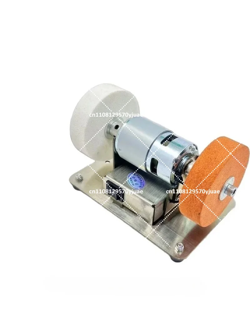 Compact Electric Knife Sharpener, Mini Desktop Grinder for Rust Removal & Polishing, Multifunctional Sharpening Tool