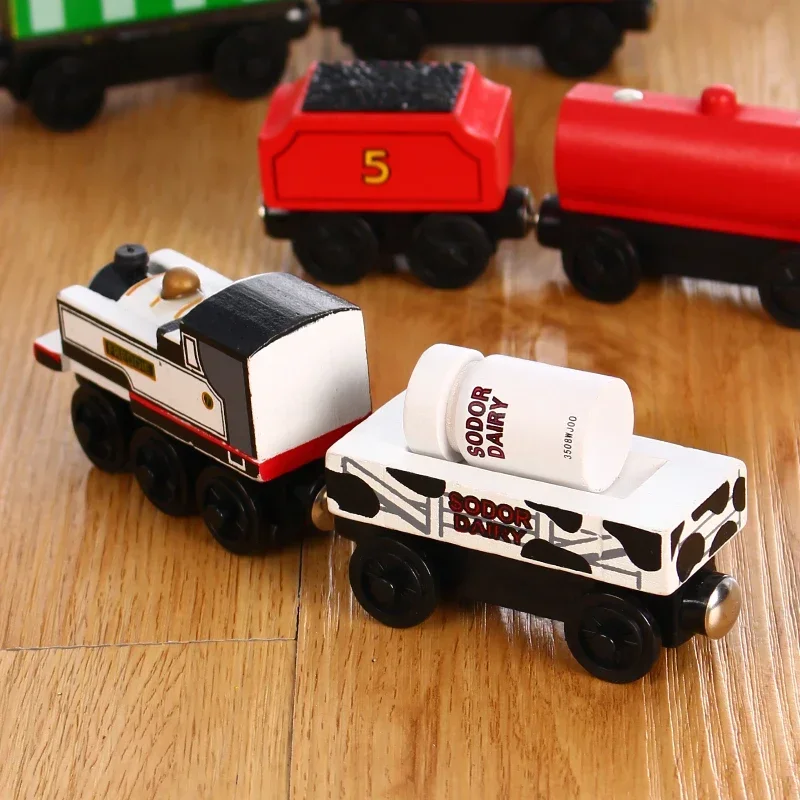 Thomas and Friends Thomas Wooden Trains Toys James Gordon Henry Duncan Mini wooden Trains Toy Thomas Trains Toys For Kids Gift