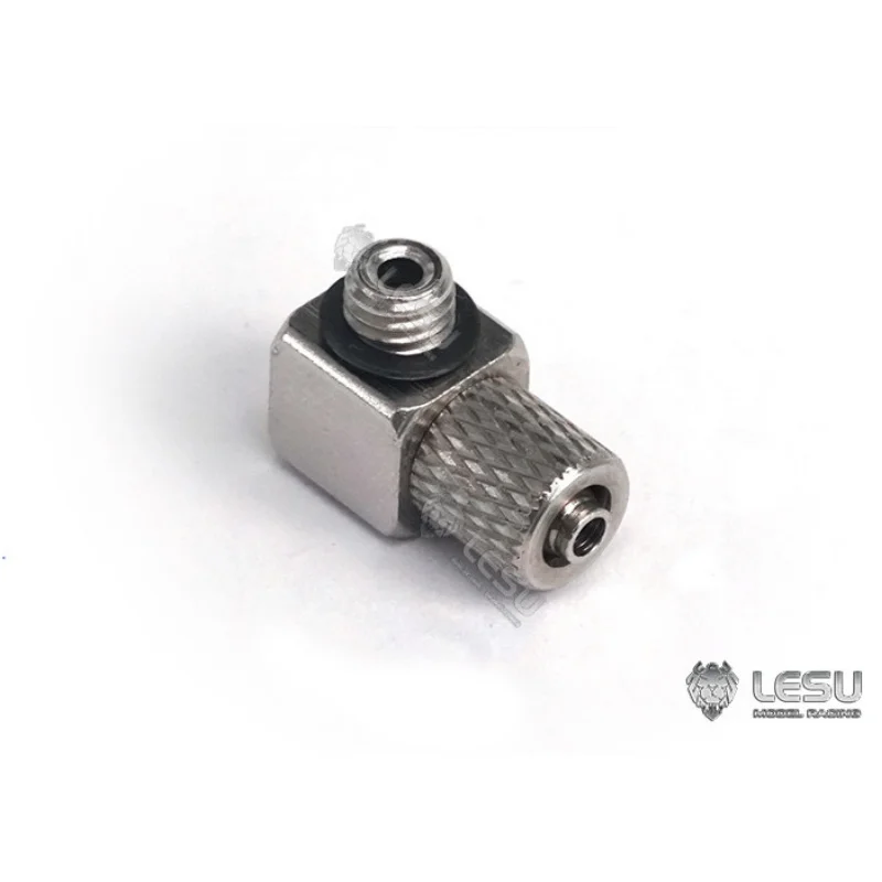 Simuliertes Hydraulikmodell, modifizierter Stahl, verzinkt, präzise gerade gebogene M5-Öldüse, 4*2,5mm Rohrinstallation – Detail 4