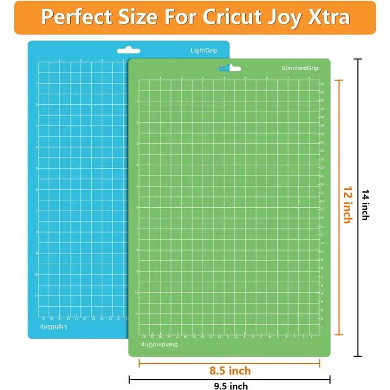 حصيرة القطع F-F لـ Joy Xtra: 8.5 بوصة × 12 بوصة 6 عبوات (4 مقبض قياسي و2 قبضة إضاءة) ملحقات الماكينة #6