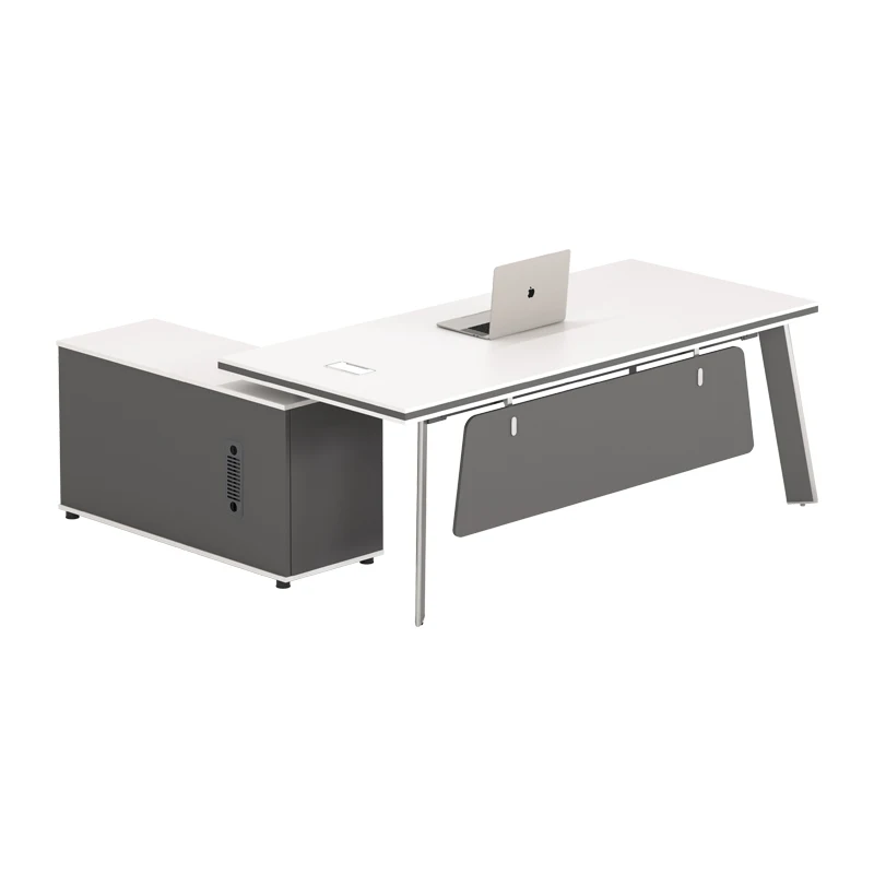 Modern simple manager table boss desk financial supervisor boss desk and chair combination simple office desk