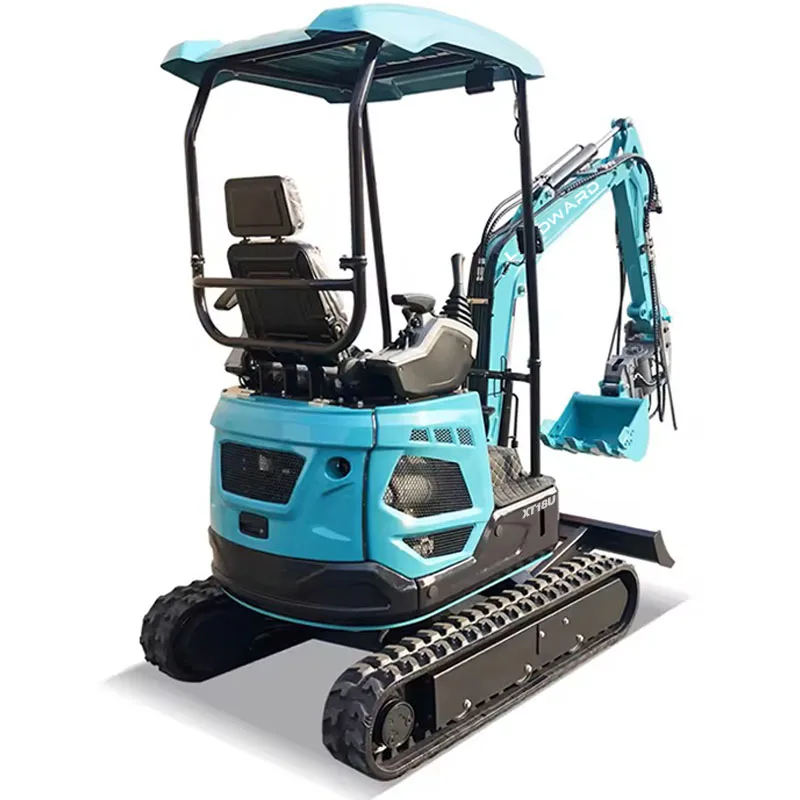 

China Factory 1000kg Mini Excavator 1.3 Tons Multifunctional Micro Excavator 1.8 Tons Kubota Excavator Hot Sale Customized