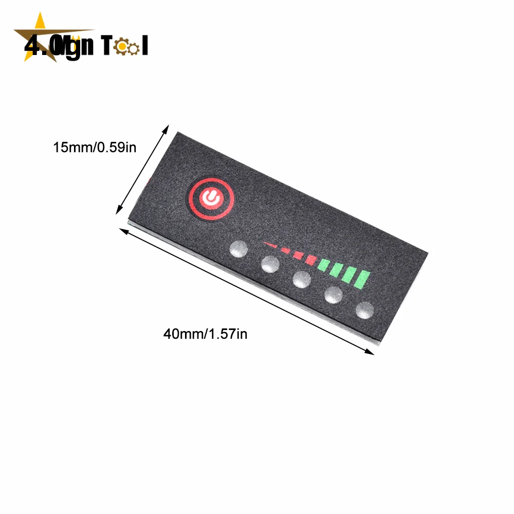 Battery Level Indicator Tester 18650 Lipo Lithium Capacity Meter 1S 2S 3S 4S 3.7V 7.4V 11.1V 14.8V Module Electronic Tool