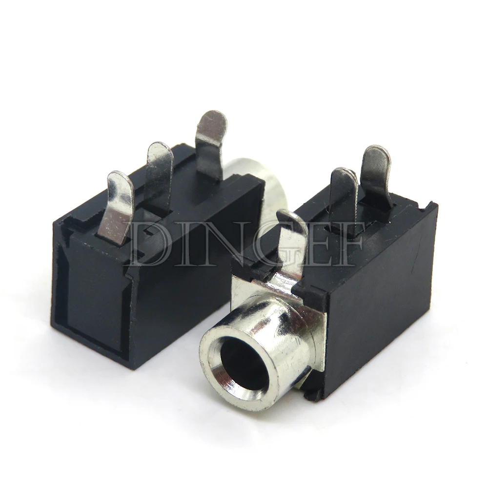 10PCS Headphone jack 3.5MM PJ Audio video female dual channel stereo jack Jack Socket Stereo Solder Panel Mount PJ-313 PJ-392 PJ