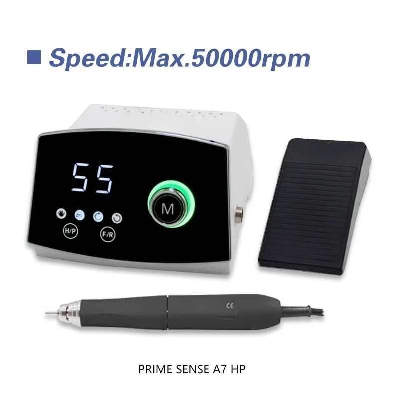 

Gold seller RHJC-Micromoteur électrique sans balais avec pièce à main, PRIcloser, GENSE, A7, 55000 tr/min, 240W, polissage