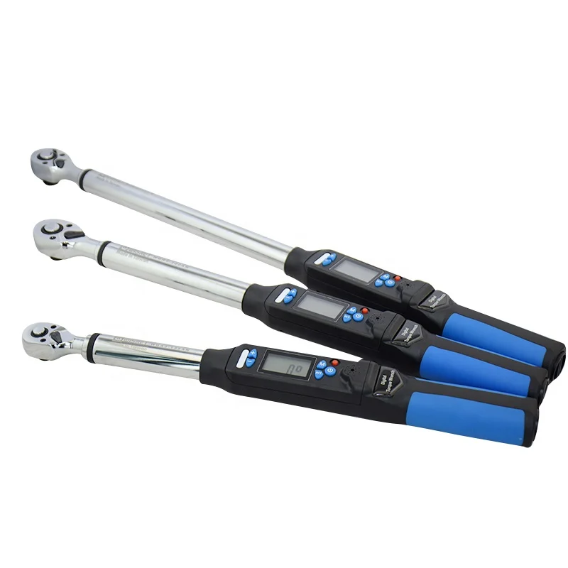 

High Precision 3/8 1/2 Electronic Tool 6.8-340Nm Bike Car Repair Adjustable Ratchet Drive Digital Display Torque Wrench