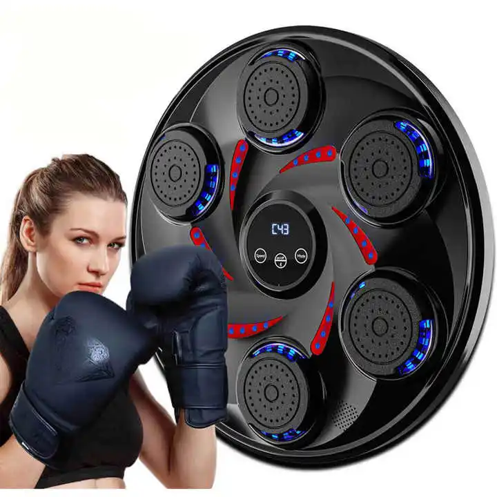 

Intelligent Blue Tooth Smart Boxing Machine Target Electronic Music Mobile Boxing Target for Adult With Gloves