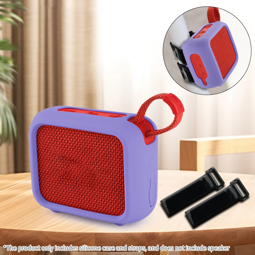 Enceinte de protection pour haut-parleur de vélo JBL GO4, étui de protection, sangle, portable GO 4, coque intelligente, manchon de transport