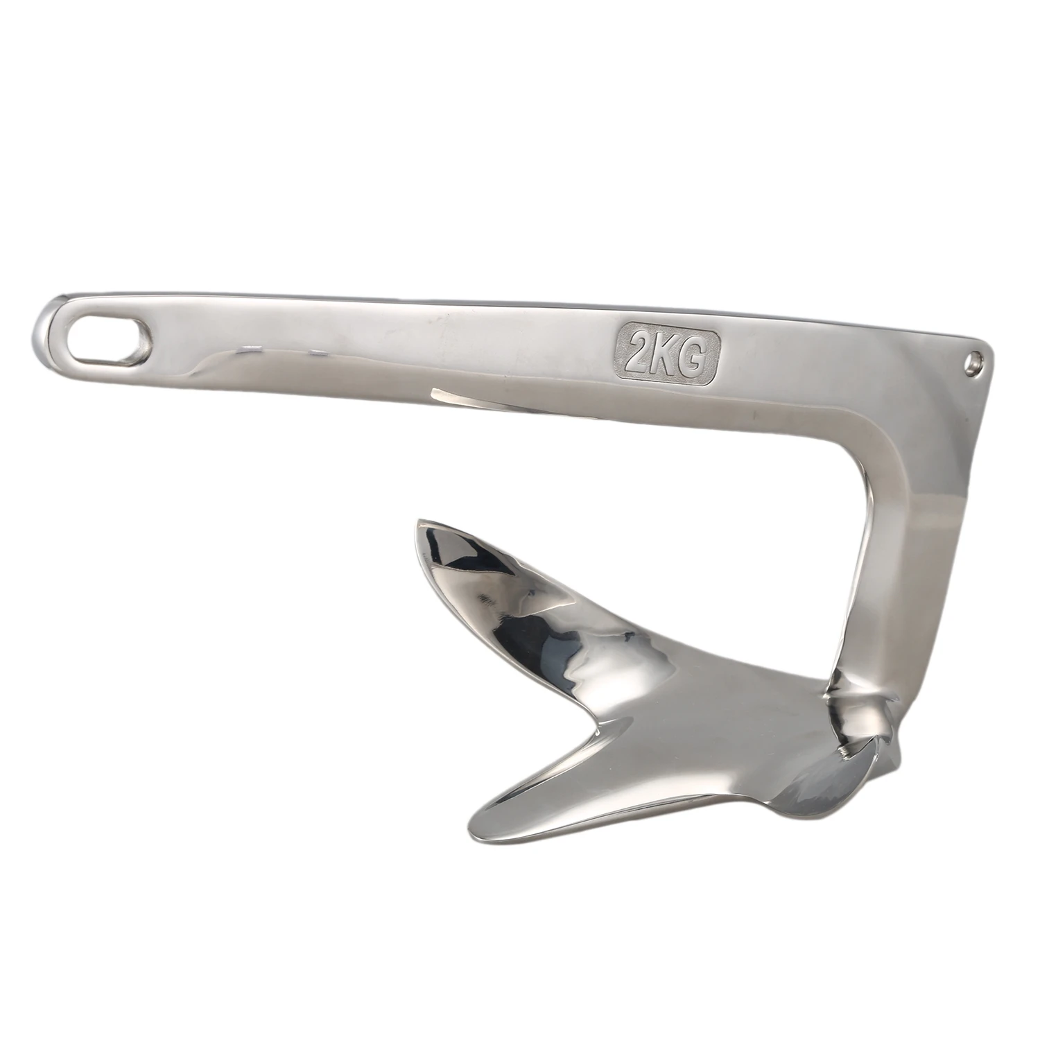 

Stainless Steel 316 Claw Force Anchor 4.4Lbs (2Kg) Marine Grade