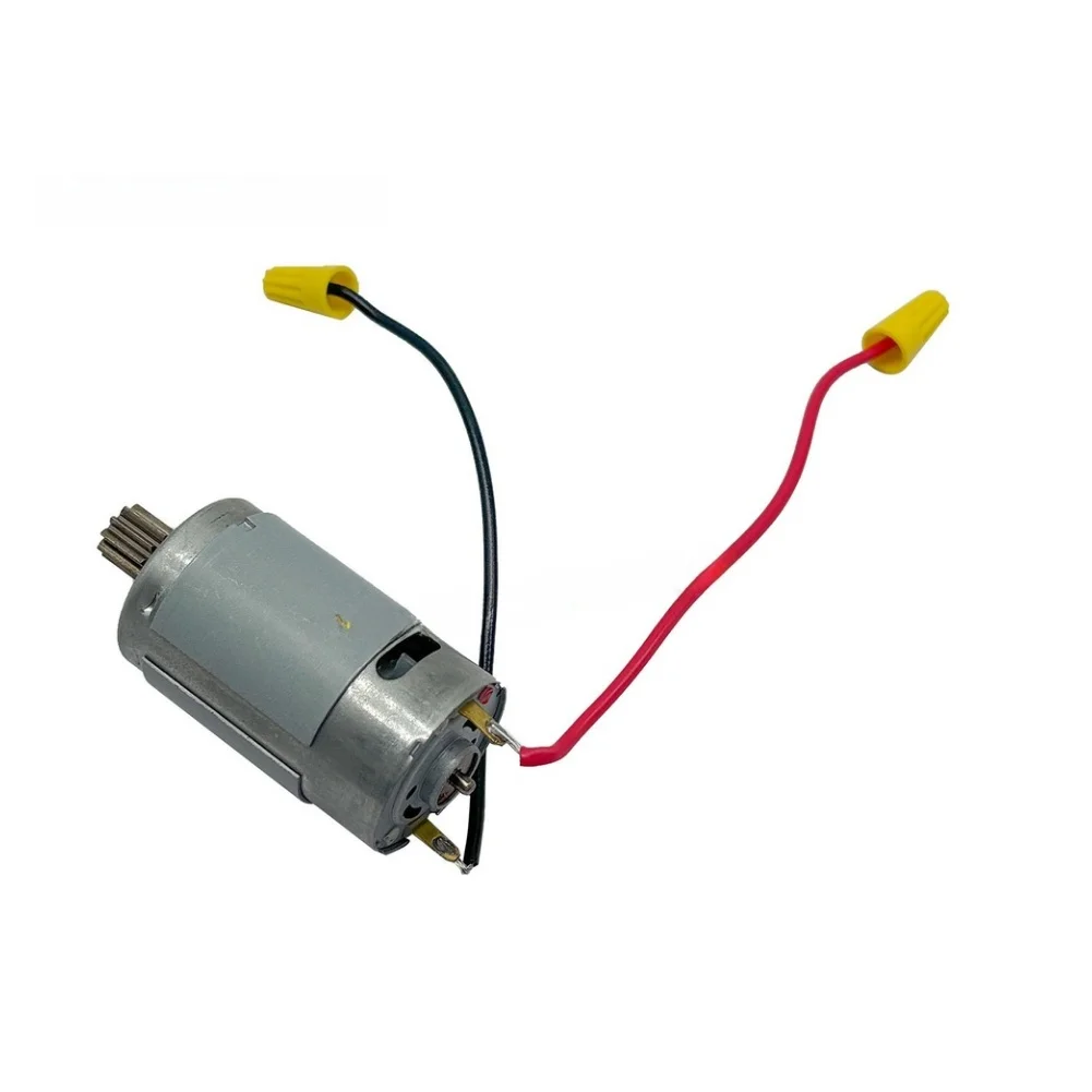 Hedge Trimmer Motor 21V 23000 RPM 10 Teeth All Copper Wire Construction No Welding Needed 65x29mm Silver Finish