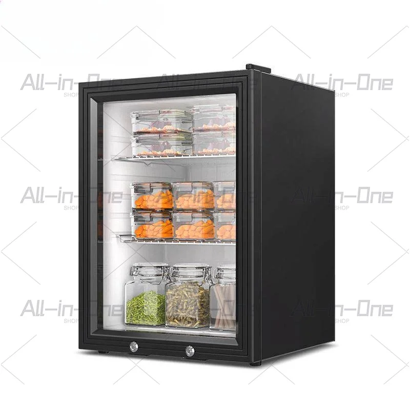 60 liters food sample cabinet, fruit fresh-keeping beverage refrigerated display cabinet, small refrigerator