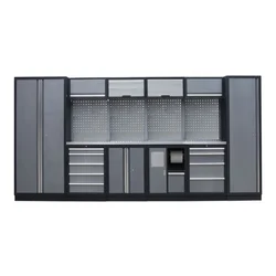 Car Repair Modular Heavy Duty Workbench And Tool Cabinets Service Oem Odm Display Enclosure Tool Cabinet Steel, Iron JZD