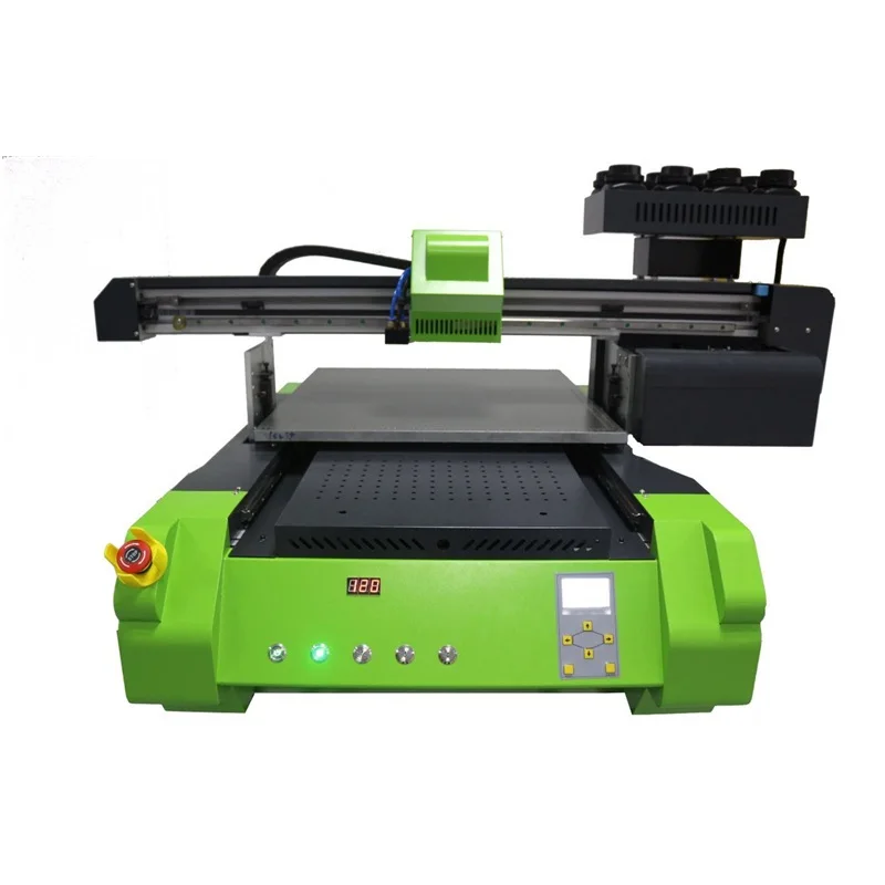 UV Color Printing Machine, Big Working Area, 600x600mm Print Height 150mm, 8 Colors Nozzles Supply, 110V, 220V