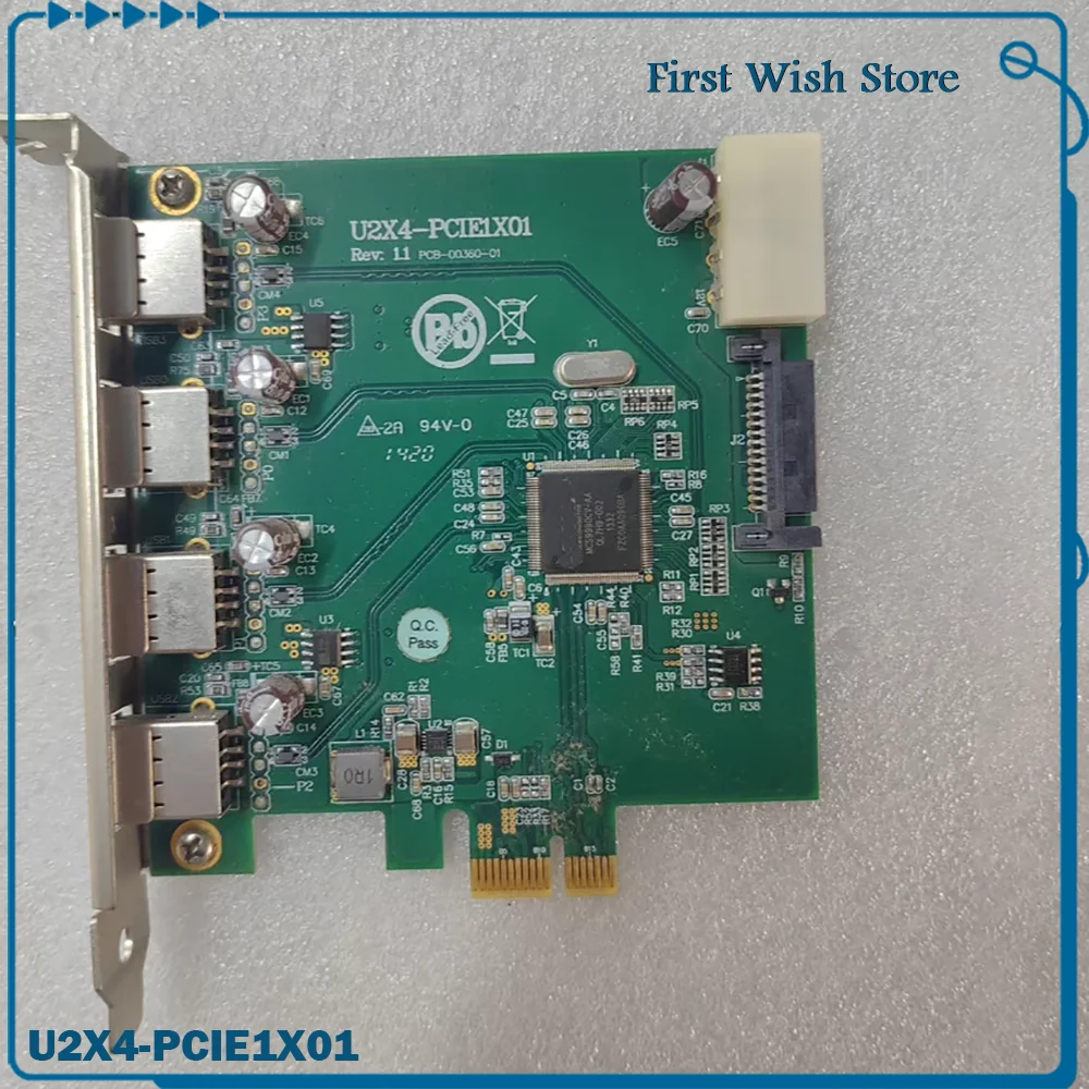 Industrial camera image acquisition card U2X4-PCIE1X01 Rev:1.1