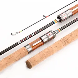 Carbon Slide Drift Trout Fishing Rod L Power Soft Bass Pole 1.68/1.8m Spinning Fishing Rod Anti Entanglement Casting Rod