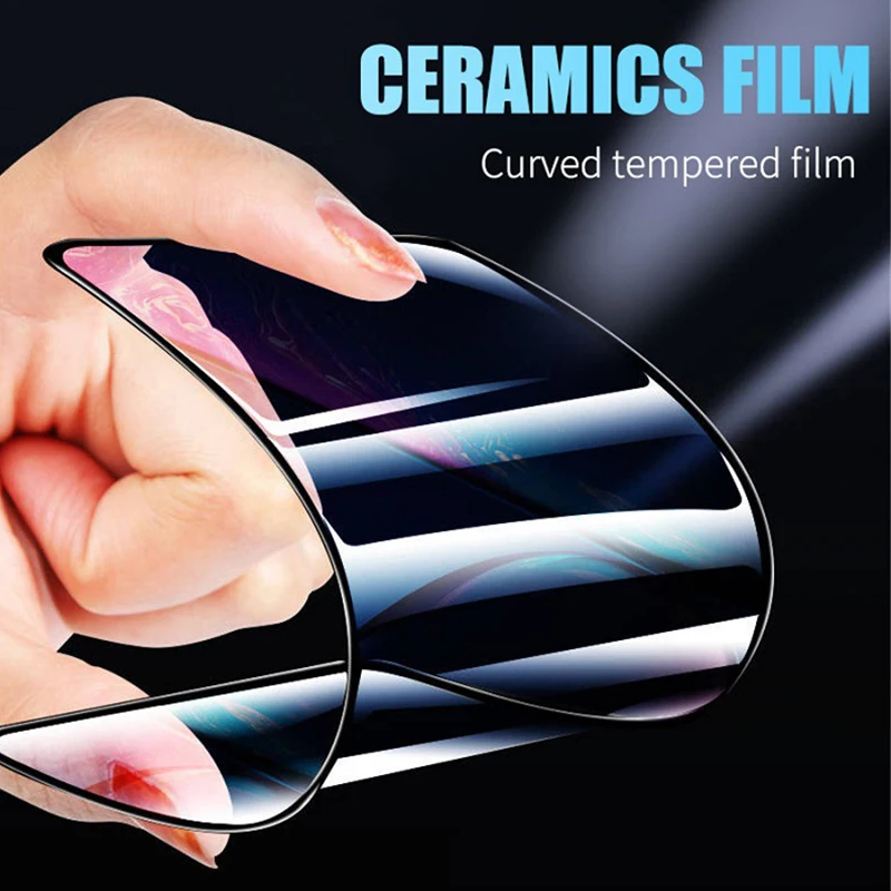 1-3PCS Ceramic Soft Film For Samsung Galaxy S23 S21 S20 FE A21S A31 A41 A42 A10S A10 A20S A50S A20 A30 A50 A70 Screen Protector