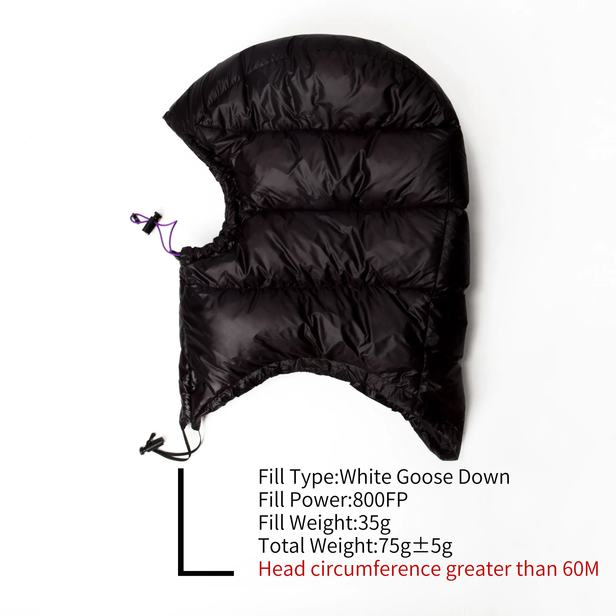 Aegismax Outdoor Wandelen Caps Hoed Ganzendons Camping Ultralight Slaapzak Accessries Koude Winter Warm Houden Voor Volwassen