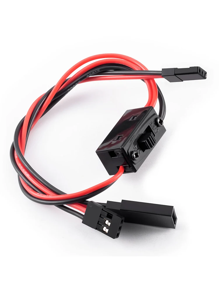 AXSPEED JST JR Futaba prise interrupteurs marche/arrêt récepteur de commutateur RC pour voiture camion avion hélicoptère RC