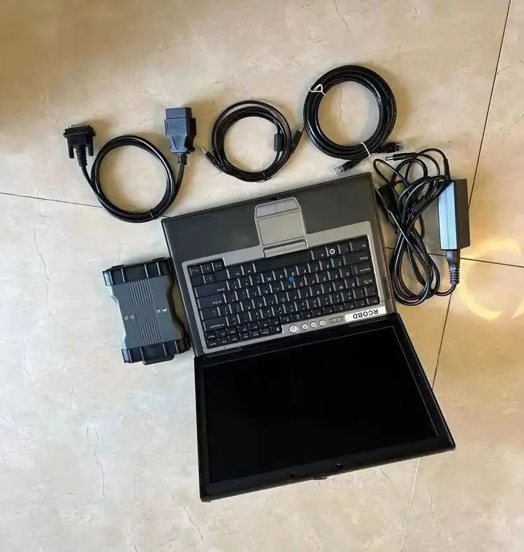 

Автоматический сканер 03/2025 программного обеспечения SSD для диагностических инструментов OBD2 SD Connect MB Star C6 DIoP автомобиля с ноутбуком D630