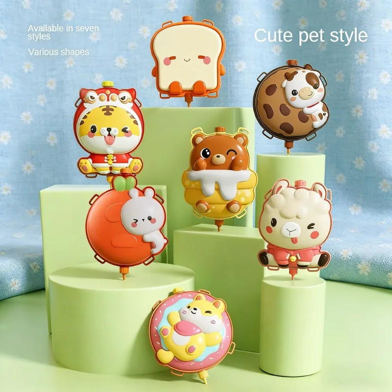 Mochila de praia de verão tipo puxar watergun super grande capacidade brinquedos aquáticos infantis bonito divertido presente ao ar livre para meninos e meninas