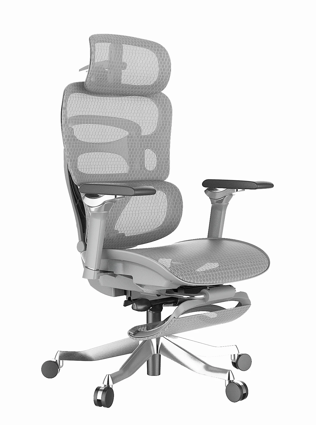 High-end luxury modern office swivel chair; ergonomic mesh adjustable height office chair, suitable for home and office use.