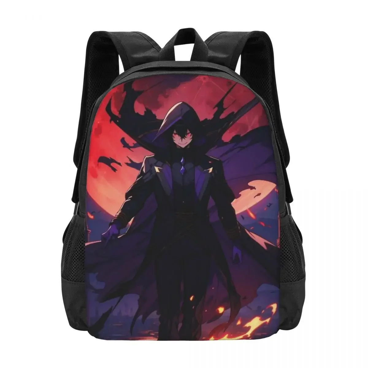 

Anime Eminence In Shadow Travel Laptop Backpack Bookbag Casual Daypack College School Computer Bag for Women & Men