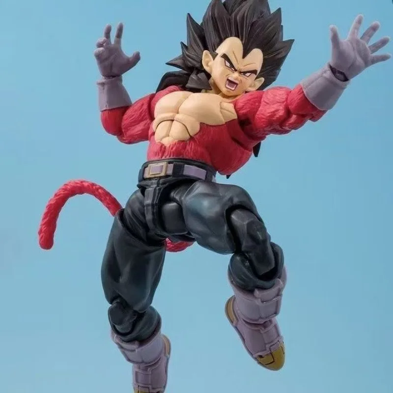 

Bandai Dragon Ball Anime Figures SHF Super Saiyan 4 Vegeta Action Figure Toys for Boys Children's Gifts Collection Model
