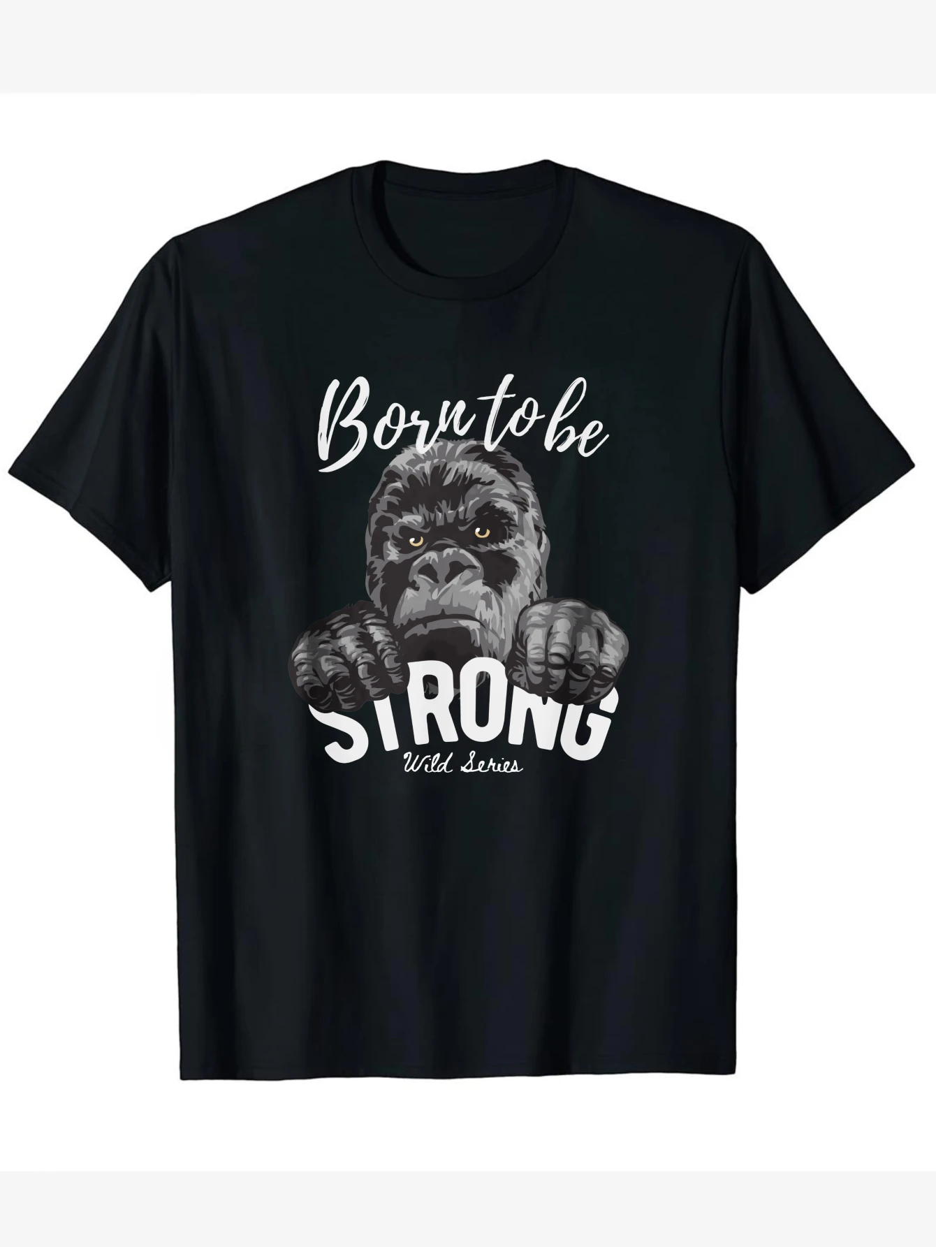 Men's t-shirts 2025 New Men's clothing 100%cotton Printed Graphic Y2k tops Running top Solid color crewneck t shirt y2k sports