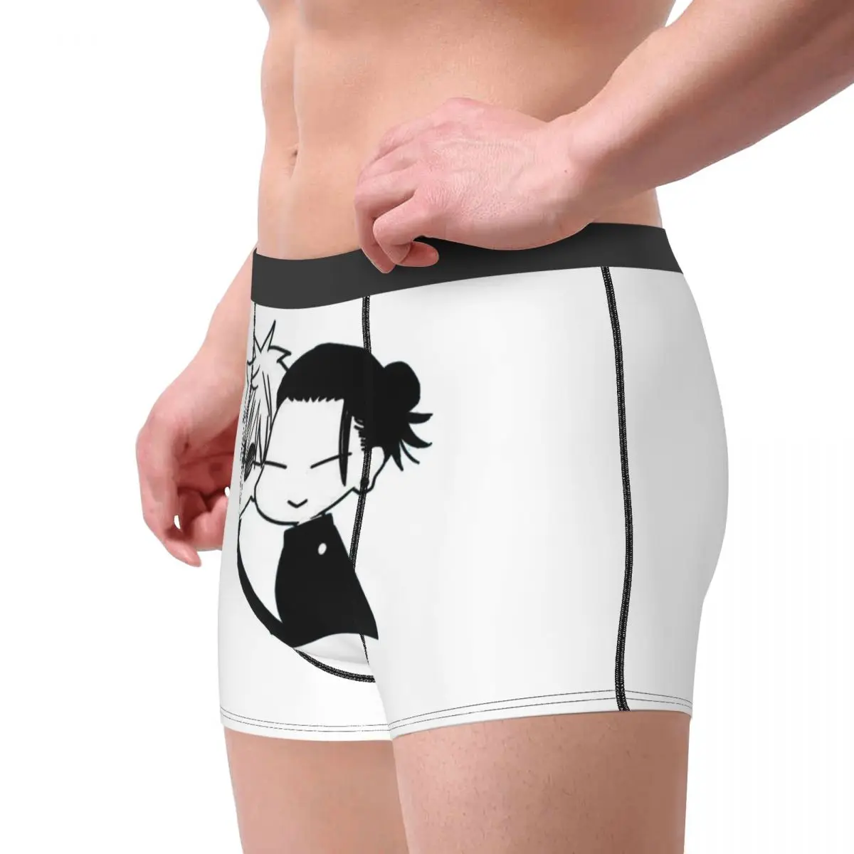 سراويل داخلية بوكسر Gojo Satoru وGeto Suguru سراويل داخلية للتهوية للرجال هدية لصديقك