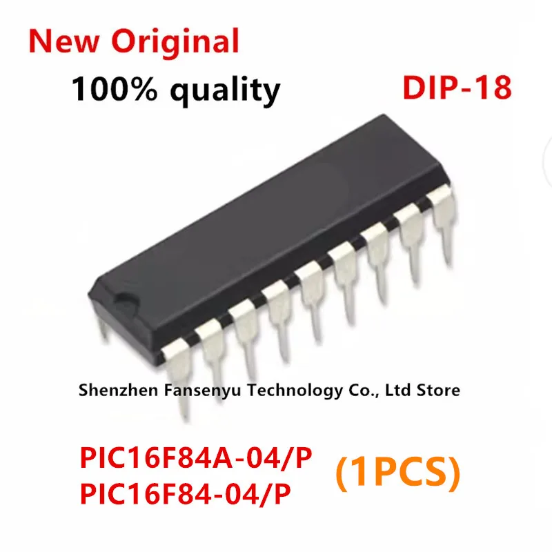 

(1piece)100% New PIC16F84A-04/P PIC16F84-04/P PIC16F84A 04/P PIC16F84 04/P DIP-18 Chipset