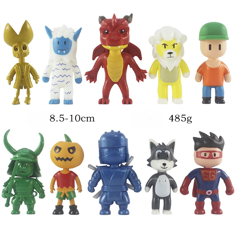 8-16 ชิ้นชุด Stumble Guys Action Figure Kawaii อะนิเมะ PVC เกม Figurine ผู้เล่นหลายประเภทคอลเลกชันเด็กของขวัญวันเกิดของเล่น