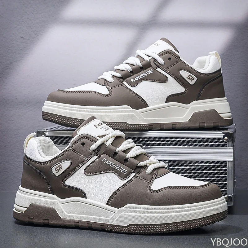 Casual comfortable thick soled shoes lightweight men's breathable non slip flats fashionable versatile spring new men's shoes