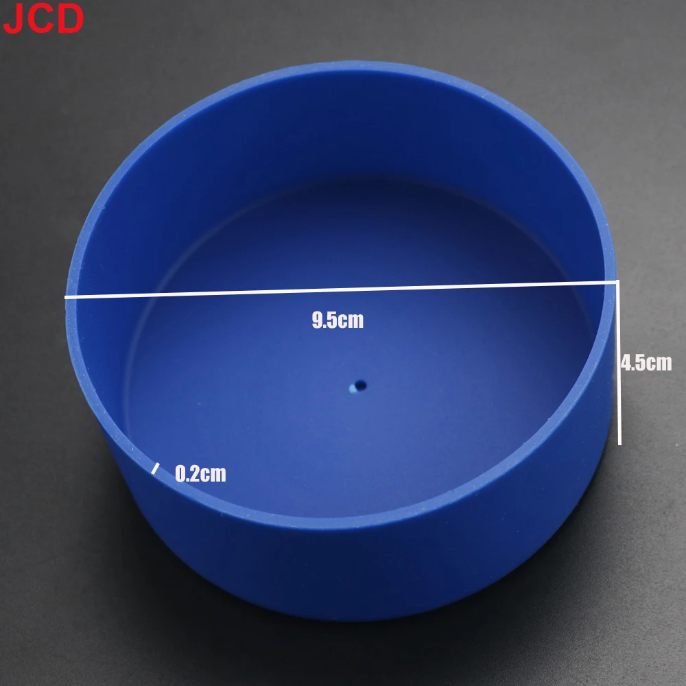 1pc 9.5cm For Better Life Soft Silicone Cup Bottom Sheath Protector Sleeve For Glass Water Tea Bottle Anti Damage Accessories
