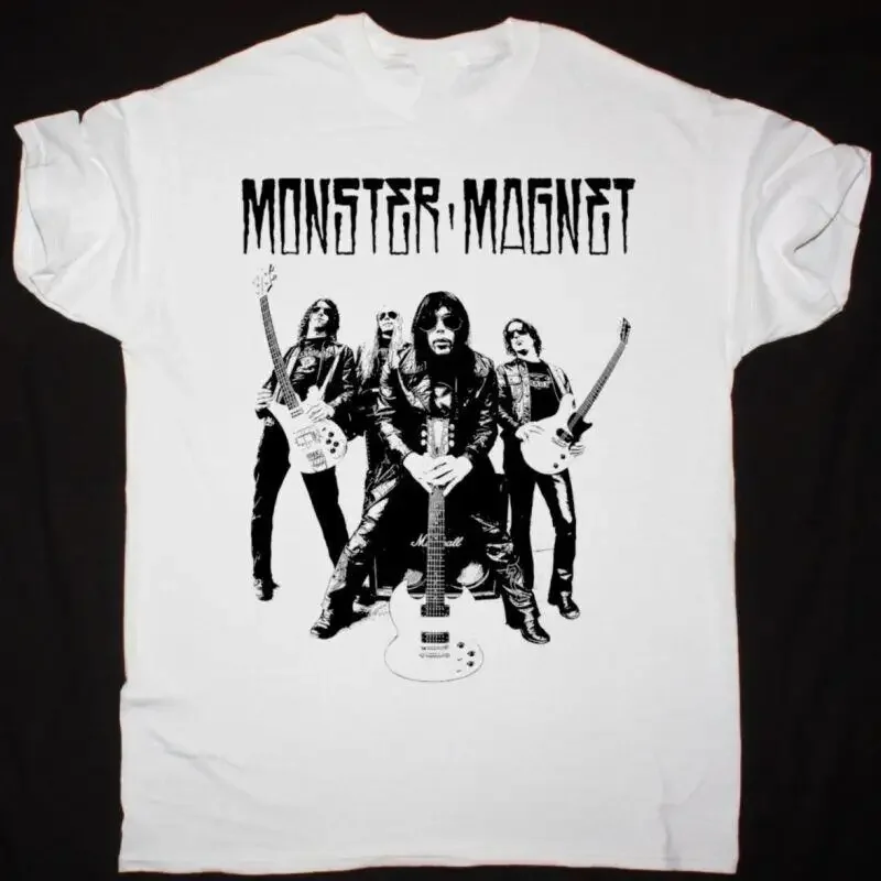 NEW Monster Magnet band Men T shirt White All Sizes TA4846