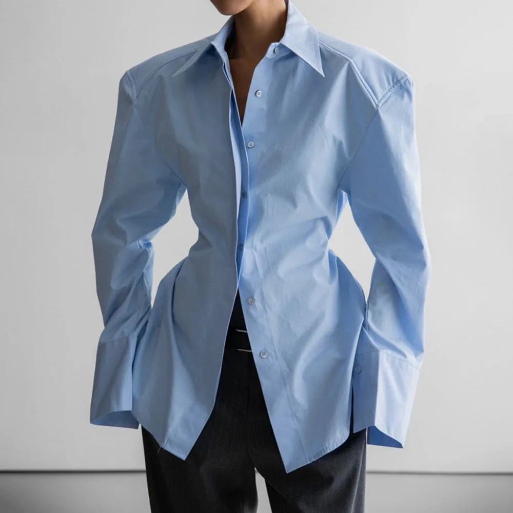 2026 Run! New Long-sleeve Shirt For Women, Commuting Office Professional Ladies' Top, White Shirt Evening Dresses Outfits Party