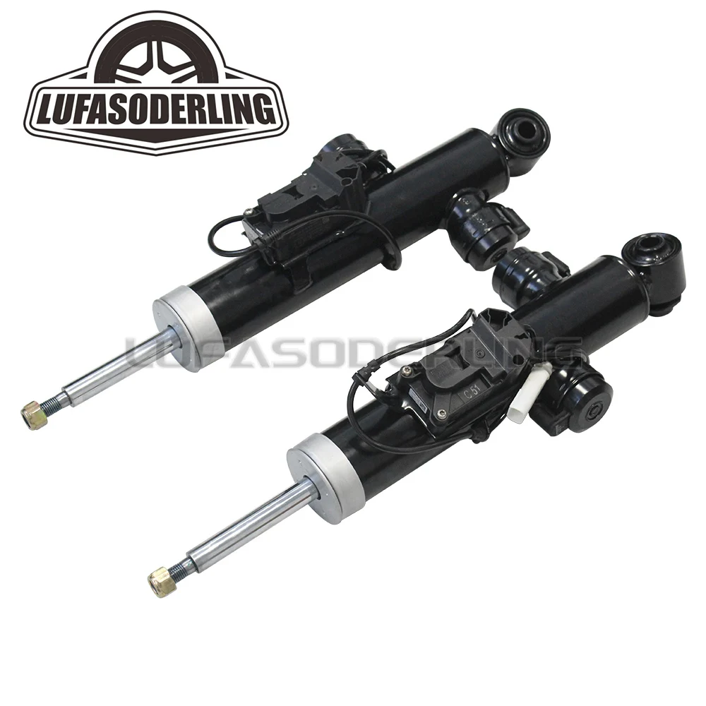 

2x For BMW F01 F02 F06 F07 550i RWD Rear Air Suspension Shock Absorber With EDC 37126857697 37126857698