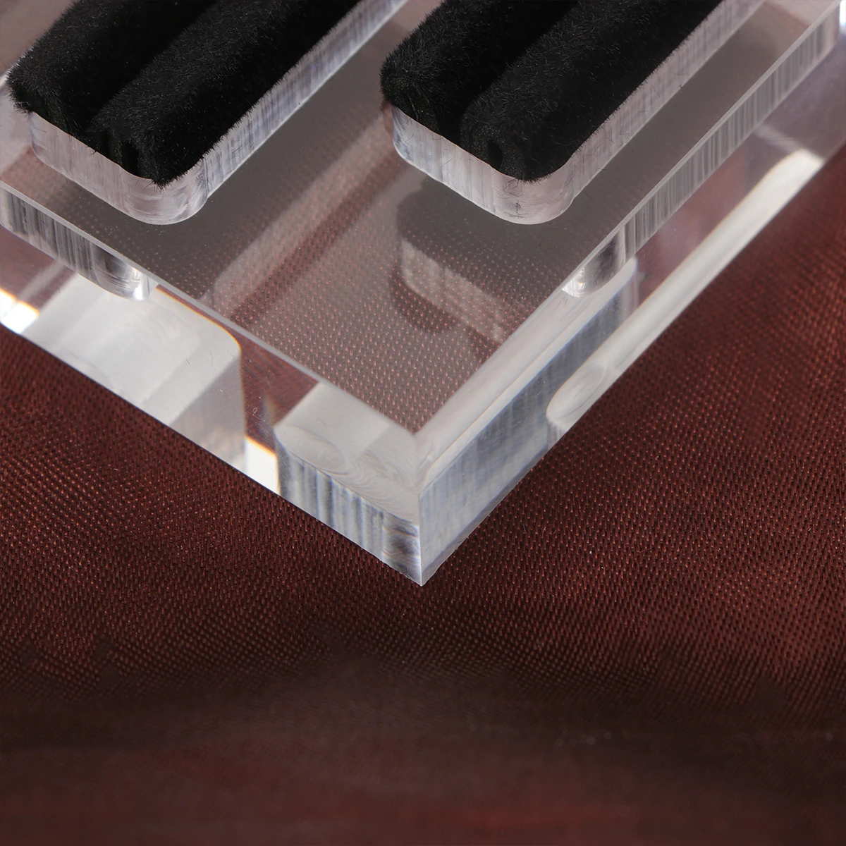 

Ring Display Jewelry Organizer Transparent Acrylic Holder Storage Ring Display Stand Rack for Home Exhibition