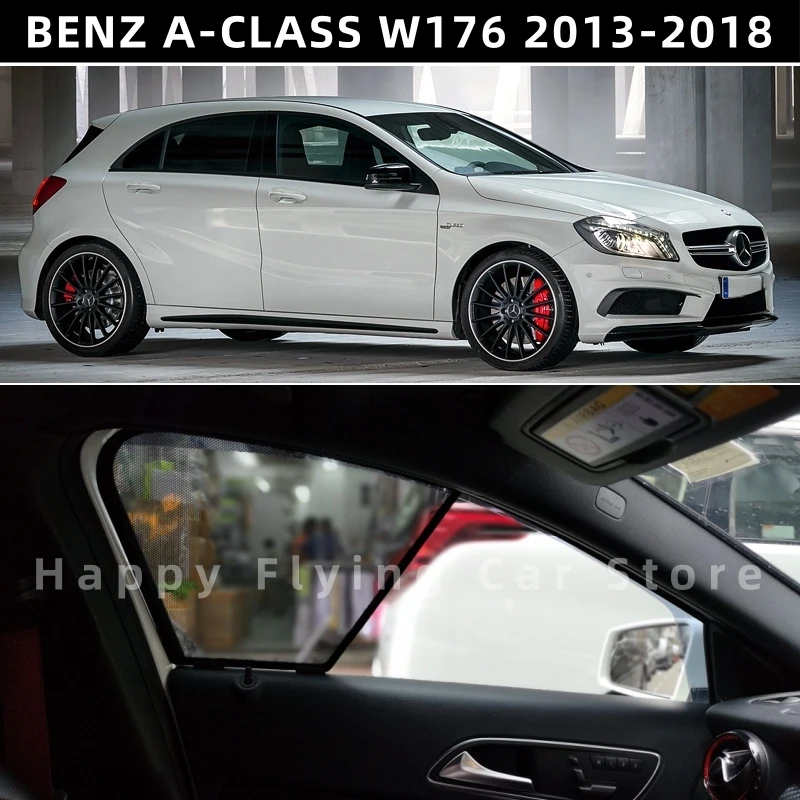 

Suitable for BENZ A-CLASS W176 2013-2018 car window sunshade,front and side door sun baffle,mesh curtain