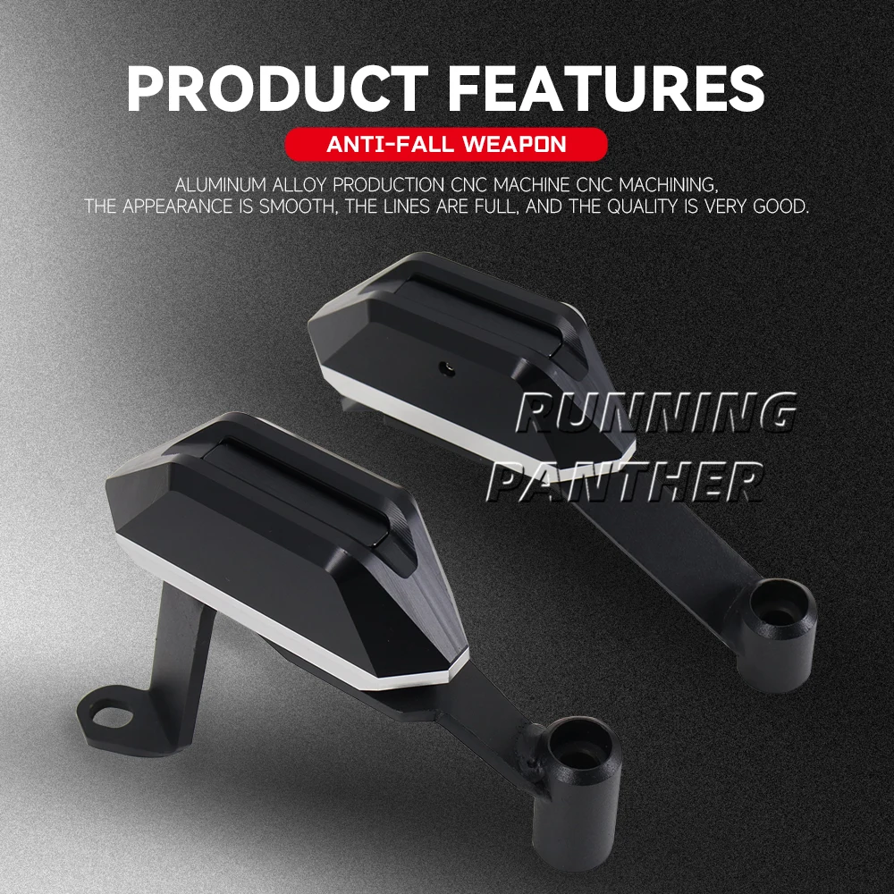 

Motorcycle Engine Guard Anti Crash Frame Slider Kit Falling Protector Cover FOR Street Triple 765S 765R 765RS RS765 675Rx 675R