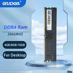 GUDGA Memory Ram ddr4 4gb 8gb 16gb Memoria Ram Dimm 2666mhz 1.2V 288Pin per Computer Desktop tutte le schede madri